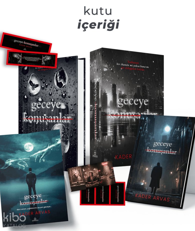 Geceye Konuşanlar 1 (Hediyeli Kutulu-Ciltli)