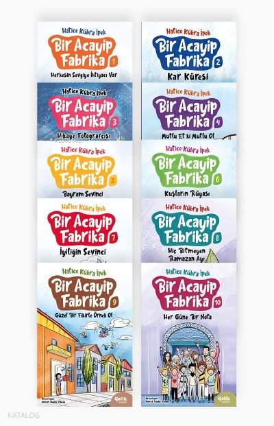 Bir Acayip Fabrika (10 Kitap) - Hatice Kübra İpek