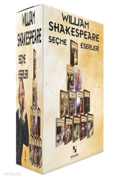 William Shakespeare 12 Kitap Set - William Shakespeare