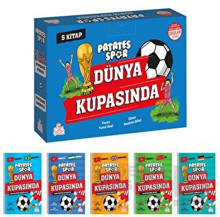 PATATES SPOR DÜNYA KUPASINDA (5 KİTAP ÇANTA)