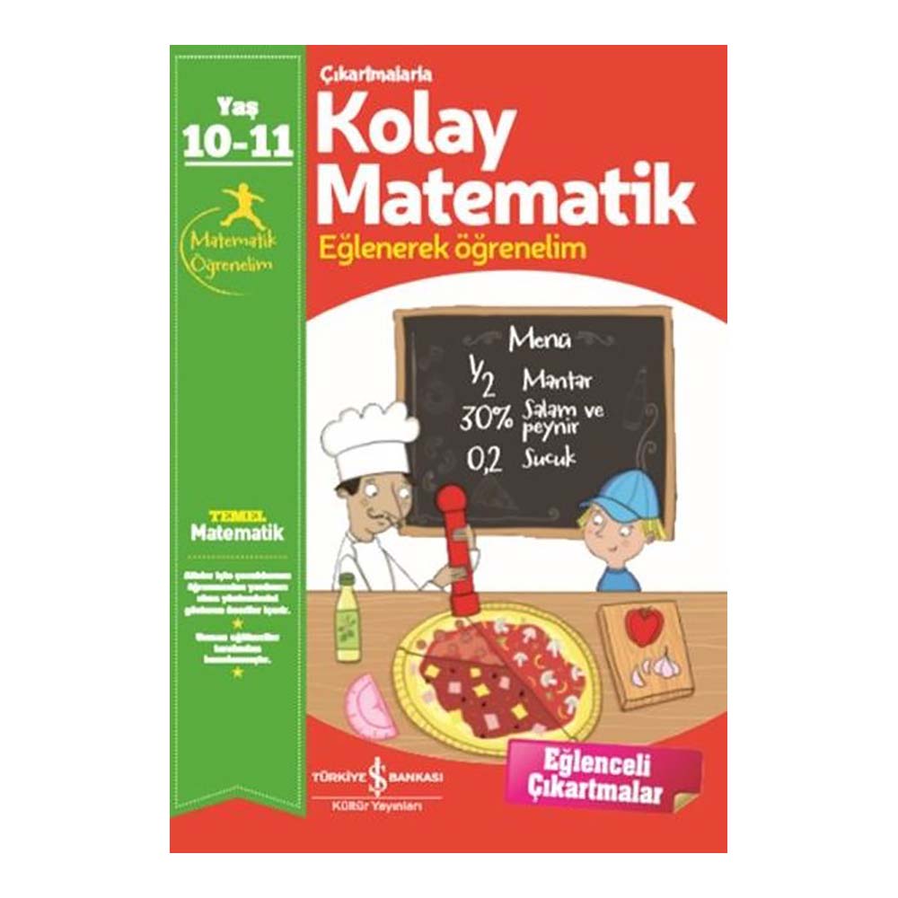 ÇIKARTMALARLA KOLAY MATEMATİK 10-11 YŞ