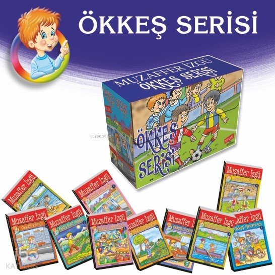 Muzaffer İzgü Ökkeş Serisi (10 Kitap Takım) - Muzaffer İzgü