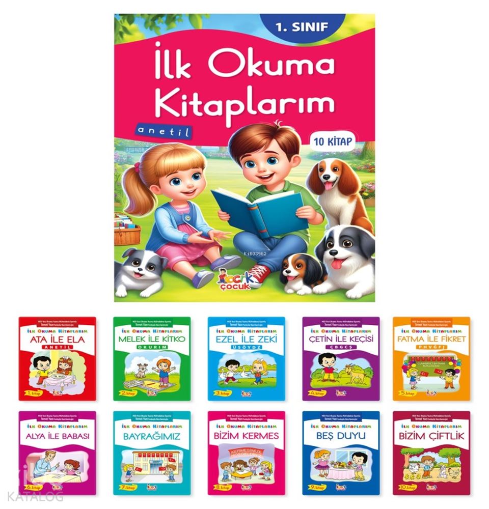 İLK OKUMA KİTAPLARIM 1. SINIF (10 KİTAP)