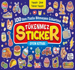 TÜKENMEZ STICKER OYUN KİTABI