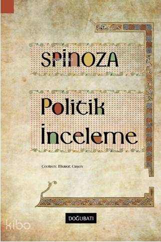 Politik İnceleme - Spinoza 