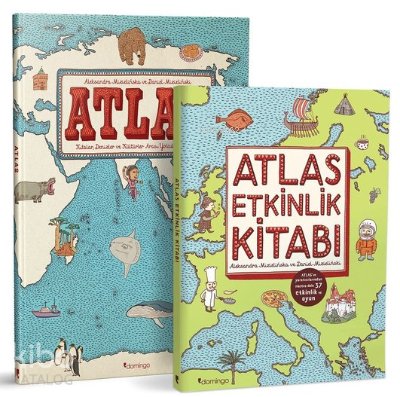 Atlas Set (2 Kitap Takım) - Aleksandra Mizielinska