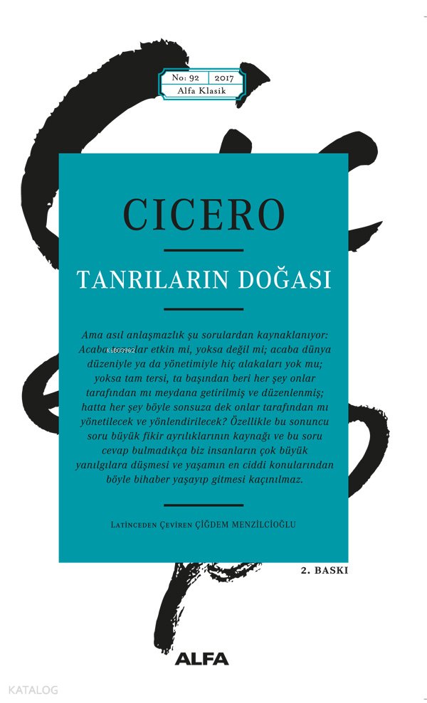 Tanrıların Doğası - Cicero