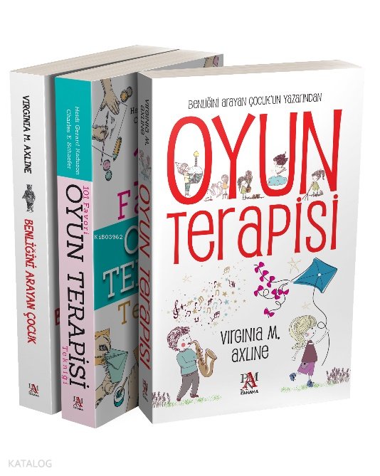 Oyun Terapisi Seti (3 kitap) -Benliğini Arayan Çocuk -101 Favori Oyun Terapisi Tekniği -Oyun Terapisi