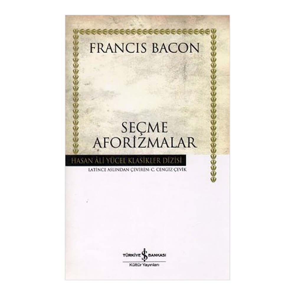 SEÇME AFORİZMALAR KARTON KAPAK