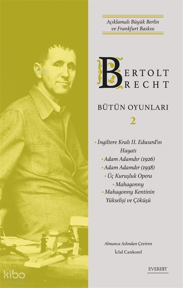 BÜTÜN OYUNLARI - 2 KARTON (BRECHT)