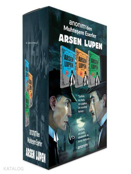 Arsen Lupen - 3 Kitap Set (Kampanyalı Fiyat) - Maurice Leblanc
