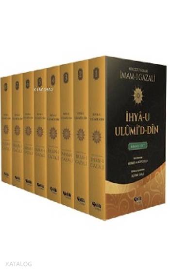 İhyâ-u Ulûmi'd-Dîn (Ciltli, 8 Cilt, Küçük Boy) - İmam-ı Gazali