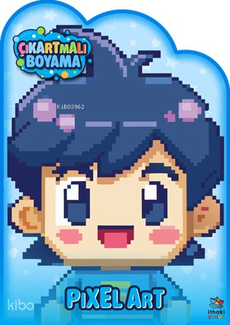 Pixel Art Zamanı – Çıkartmalı Boyama Kitabı