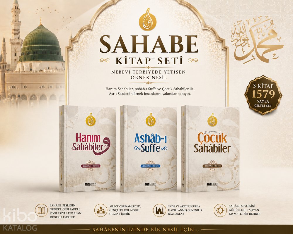 Sahabe Kitap Seti - Abdullah Kara, Hilal Kara
