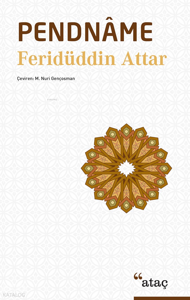 Pendname - Feridüddin Attar