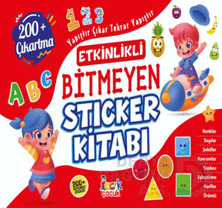 BİTMEYEN STICKER KİTABI(ETKİNLİKLİ)