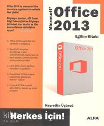 Office 2013 Eğitim Kitabı Herkes İçin - Hayrettin Üçüncü