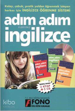 Adım Adım İngilizce (Cd'li 3 Kitap) - Şükrü Meriç