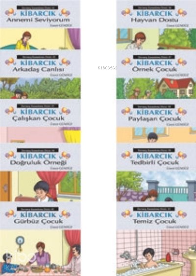 Kiibarcık 10 Kitap Takım - Türkçe - Üzeyir Gündüz