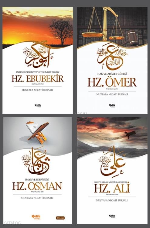 4 Büyük Halife Kitap Seti - Mustafa Necati Bursalı