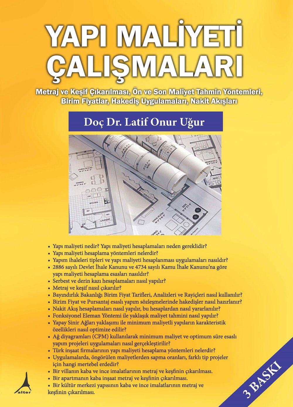 Yapı Maliyeti Çalışmaları - Latif Onur Uğur