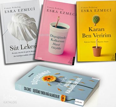 Esra Ezmeci Kitap Seti (3 Kitap - Defter Hediyeli) - Esra Ezmeci