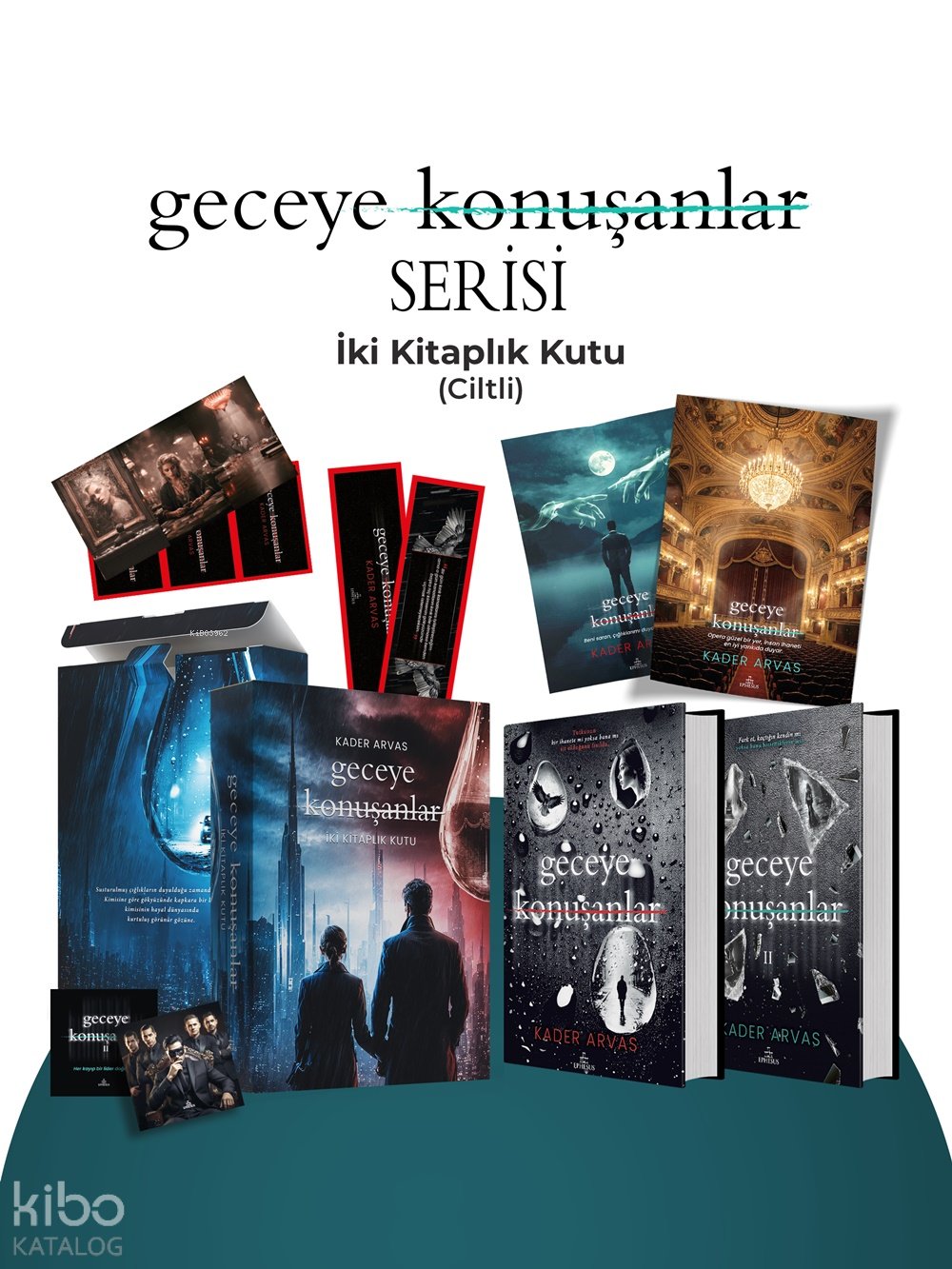 Geceye Konuşanlar Serisi (İki Kitap - Ciltli - Kutulu)