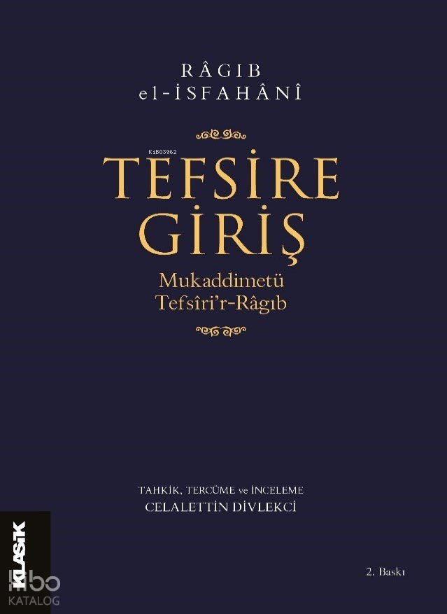 Tefsire Giriş - Ragıb el-İsfahani