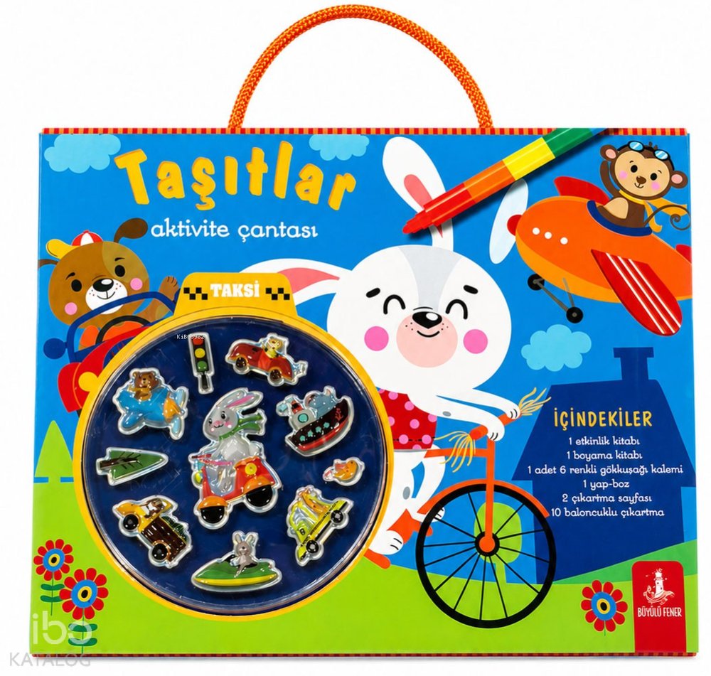 Taşıtlar Aktivite Çantası - Kolektif
