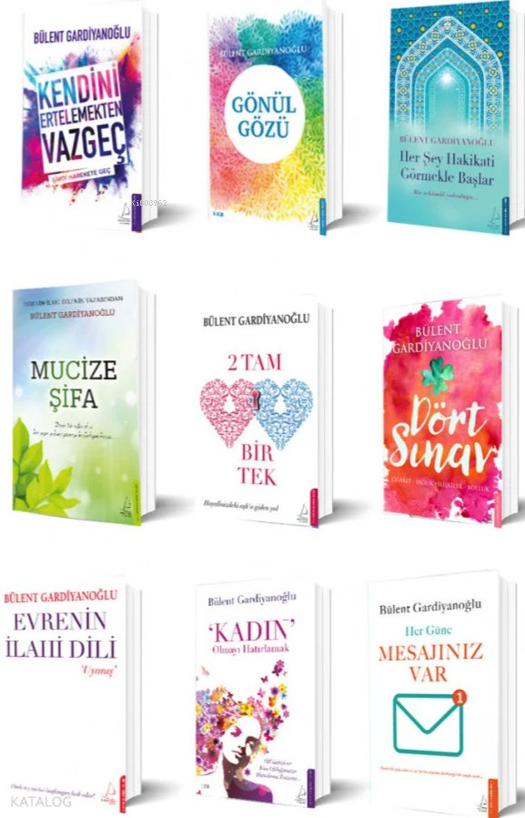 Bülent Gardiyanoğlu Seti (9 Kitap) - Bülent Gardiyanoğlu