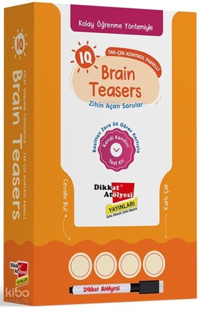 10 BRAİN TEASERS (KUTU) - ZİHİN AÇAN SORULAR