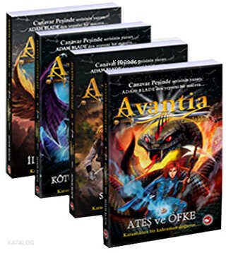 Avantia Günlükleri Seti - (4 Kitap) - Adam Blade