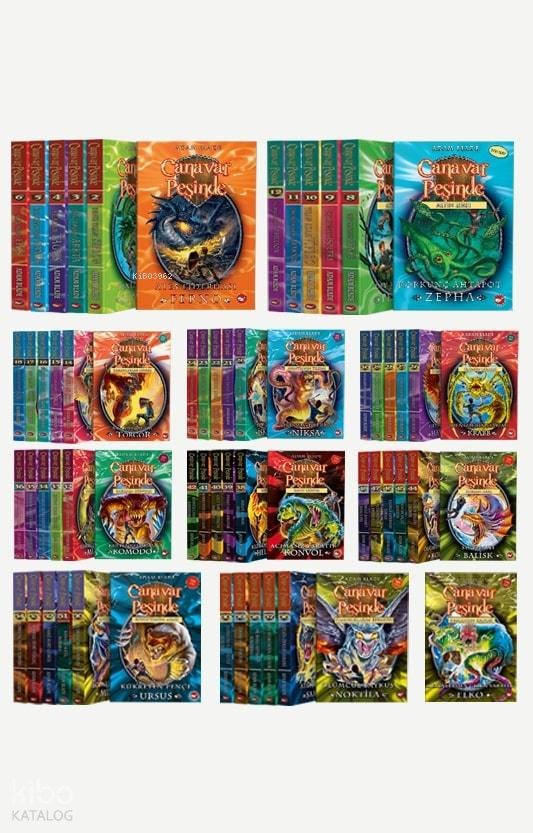 Canavar Peşinde Set (66 Kitap) - Adam Blade