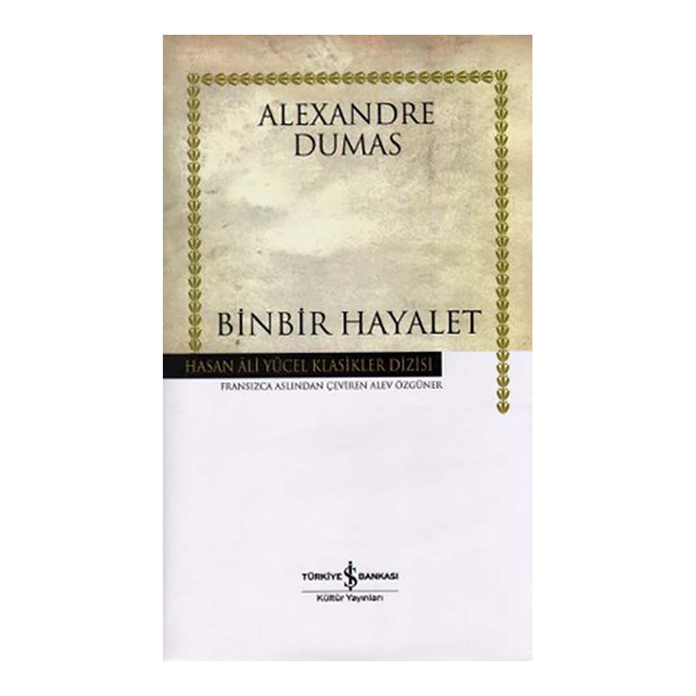 BİNBİR HAYALET (K.KAPAK)