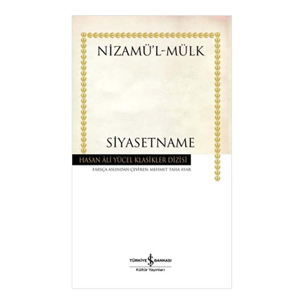 SİYASETNAME - CXIX (KARTON KAPAK)