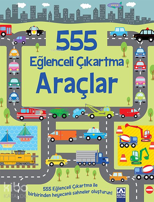 555 Eğlenceli Çıkartma /Araçlar
