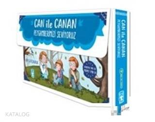 Can İle Canan Peygamberimizi Seviyoruz Seti (5 Kitap Takım) - Nefise Atçakarlar