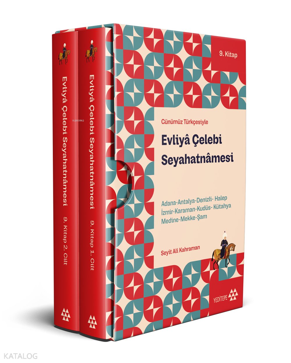 Günümüz Türkçesiyle Evliyâ Çelebi Seyahatnâmesi 9. Kitap - 2 Cilt (Kutulu)