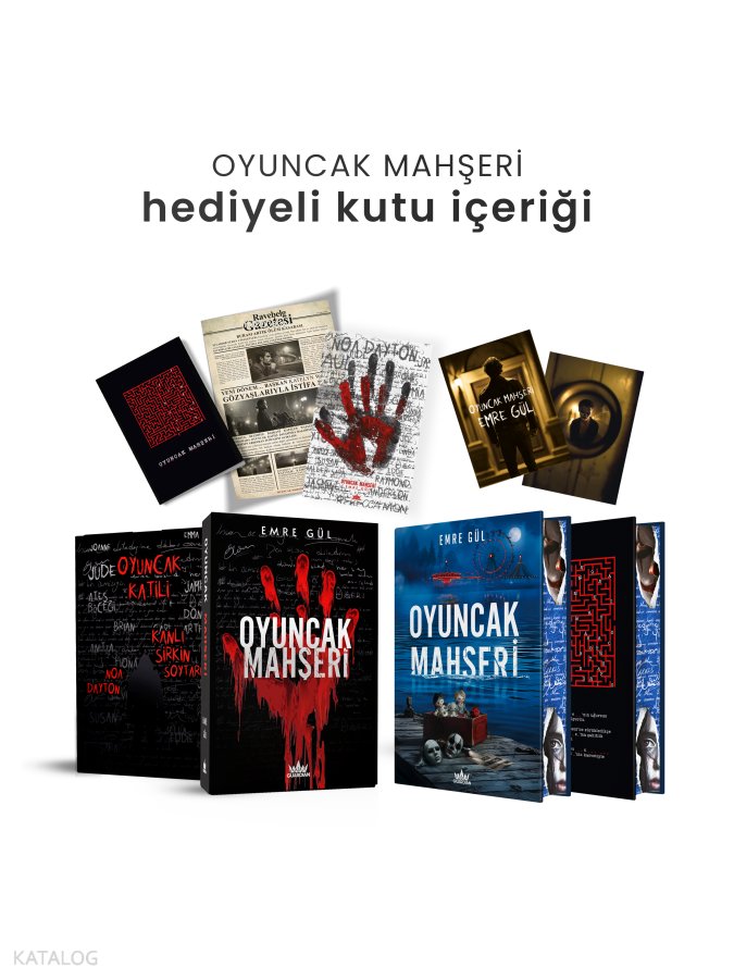 Oyuncak Mahşeri (Ciltli - Yan Boyamalı - Kutulu) - Emre Gül