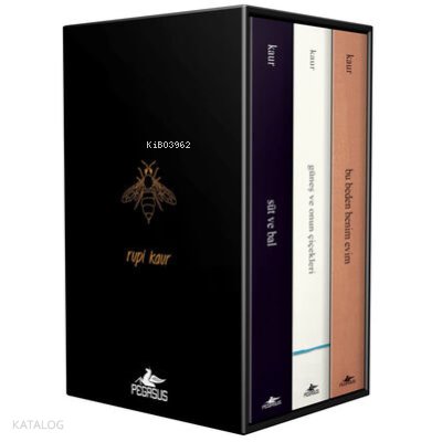 Rupı Kaur Şiir Koleksiyonu Kutulu Özel Set (3 Kitap) - Rupi Kaur