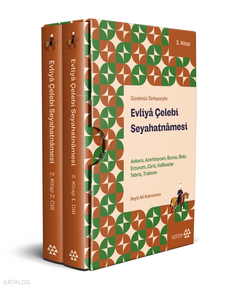 EYLİYA ÇELEBİ SEYAHATNEMESİ - 2 CİLTSİZ (2 CİLT KUTU)
