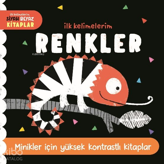 İlk Kelimelerim Siyah Beyaz Kitaplar Renkler