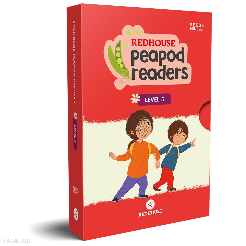 Redhouse Peapod Readers İngilizce Hikâye Seti 5 (Kutulu Ürün)
