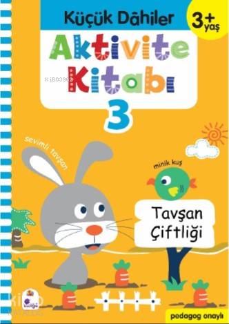 Küçük Dahiler Aktivite Kitabı 3 – 3+ Yaş