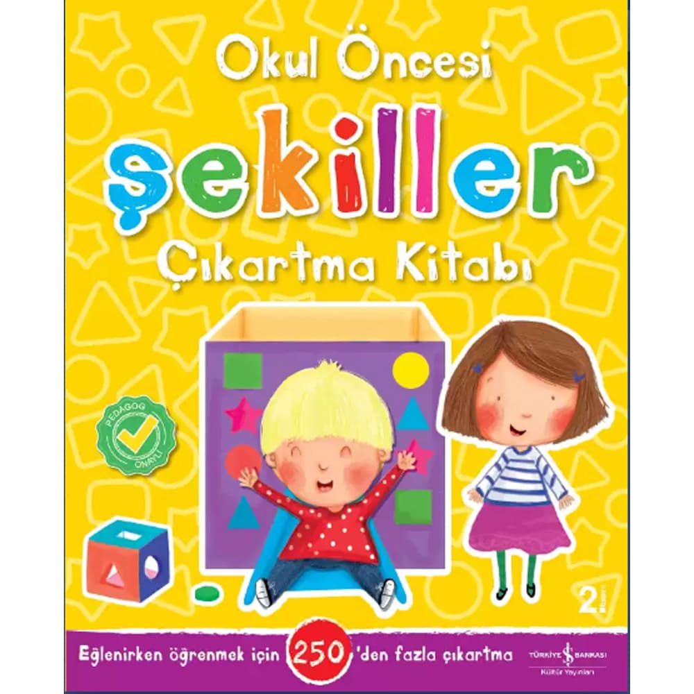 OKUL ÖNCESİ ŞEKİLLER ÇIKARTMA KİTABI
