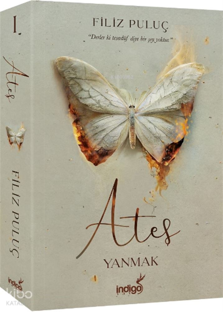 ATEŞ YANMAK - 1 (KARTON KAPAK)