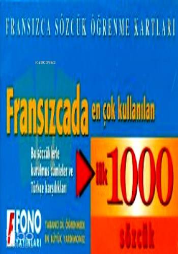Fransızcada En Çok Kullanılan İlk 1000 Sözcük