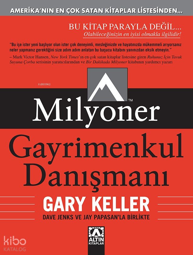 Milyoner Gayrimenkul Danışmanı - Dave Jenks, Gary Keller, Jay Papasan