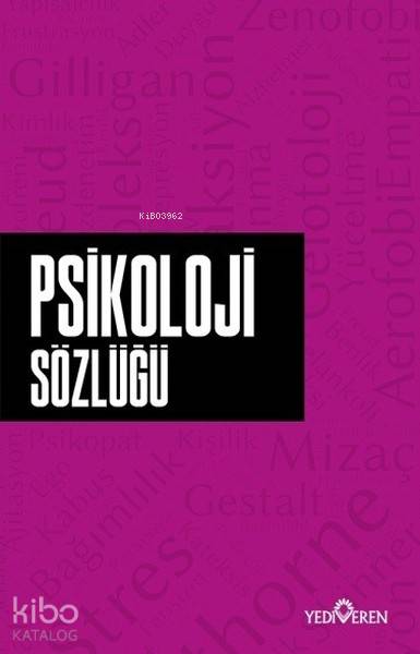 Psikoloji Sözlüğü - Ahmet Murat Seyrek