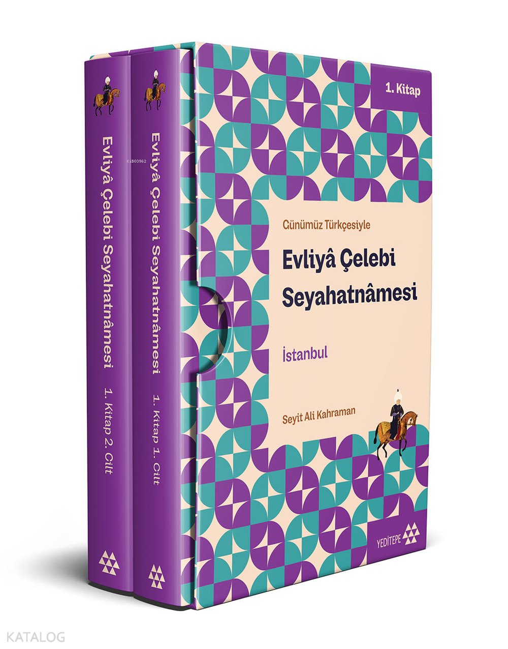 Günümüz Türkçesiyle Evliyâ Çelebi Seyahatnâmesi 1. Kitap (2 Cilt - Kutulu)